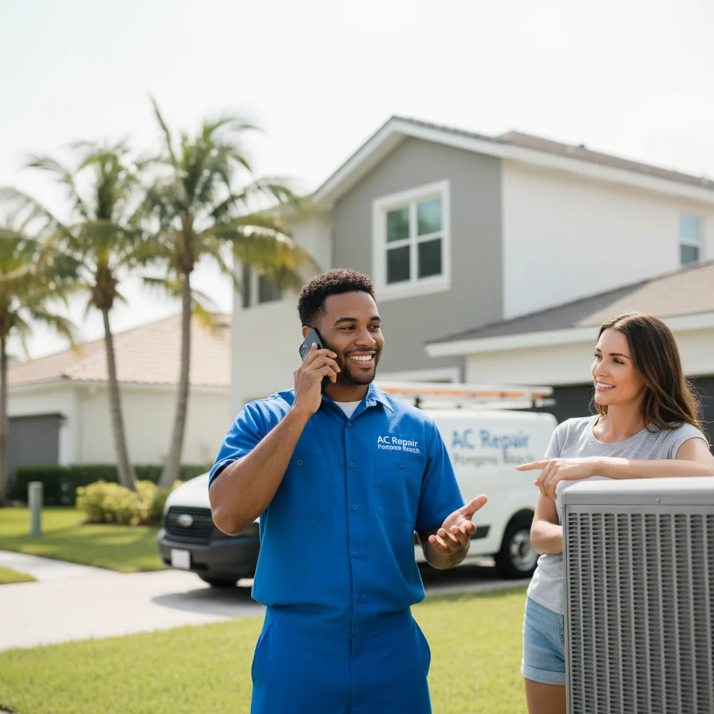 AC Repair Pompano Beach customer support in Furlong